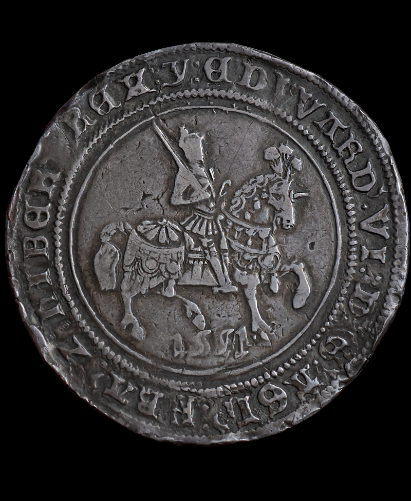 1551 Edward VI mm Y. Halfcrown – M & H