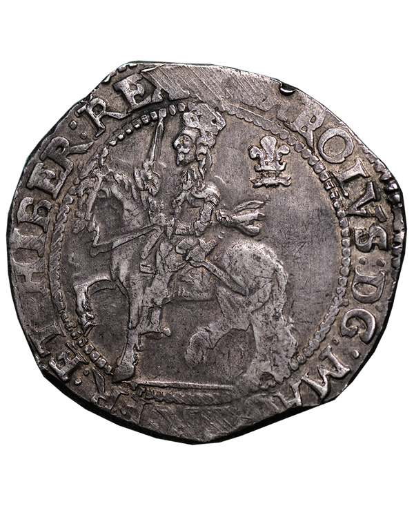 1642 Charles I Oxford Mint Halfcrown - Bull 591B