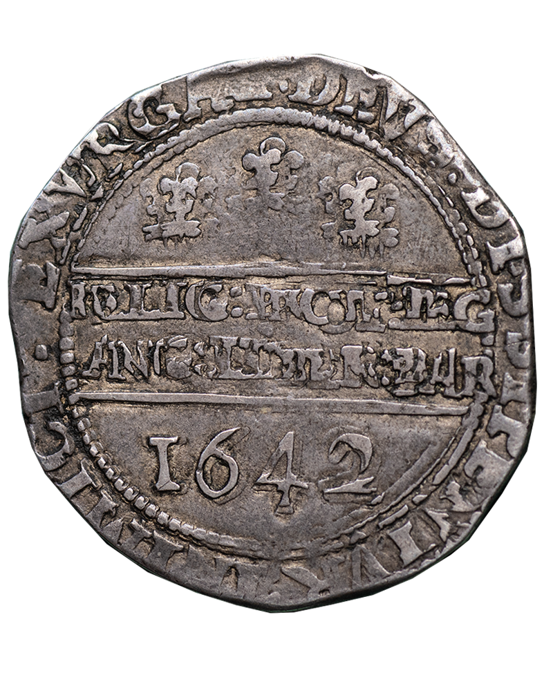 1642 Charles I Oxford Mint Halfcrown
