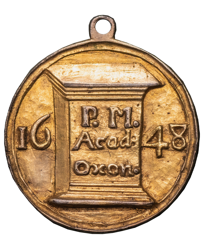 1648 Charles I Oxford Memorial Medal - THE EIMER PLATE MEDAL – M & H