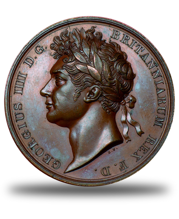 1821 GEORGE IV CORONATION MEDAL