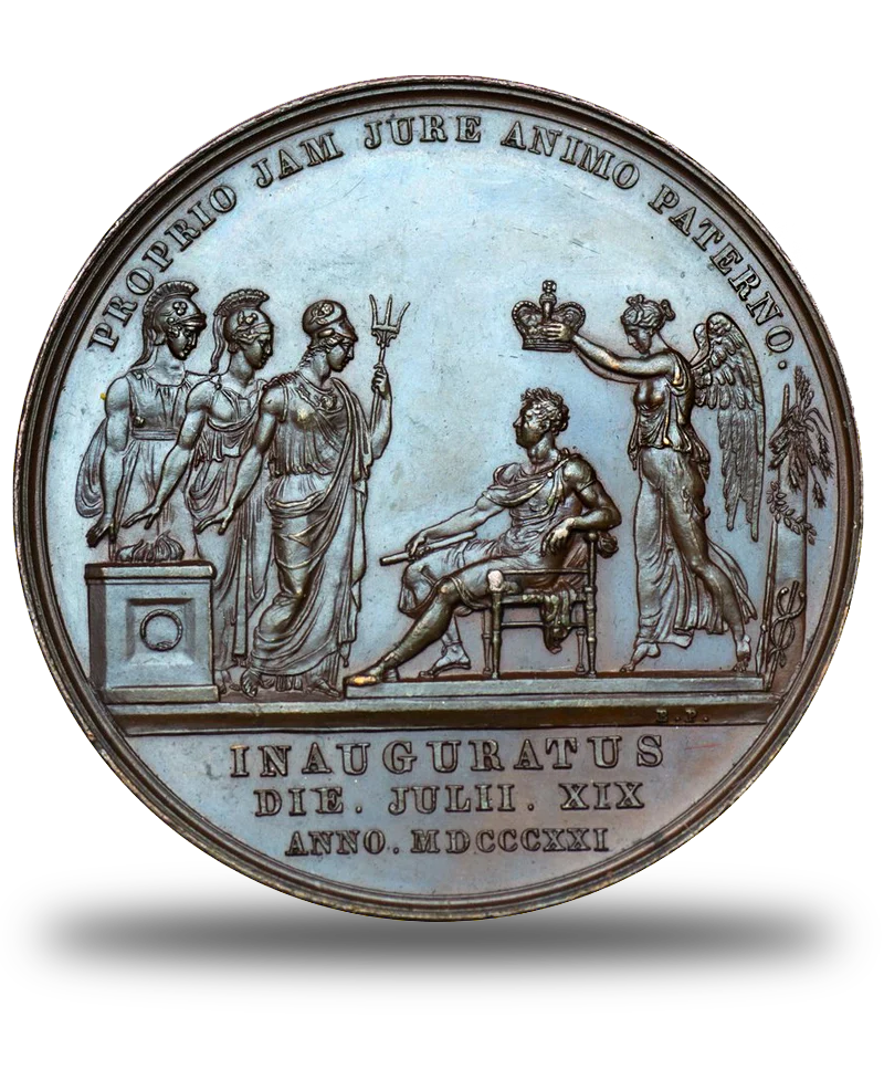 1821 GEORGE IV CORONATION MEDAL