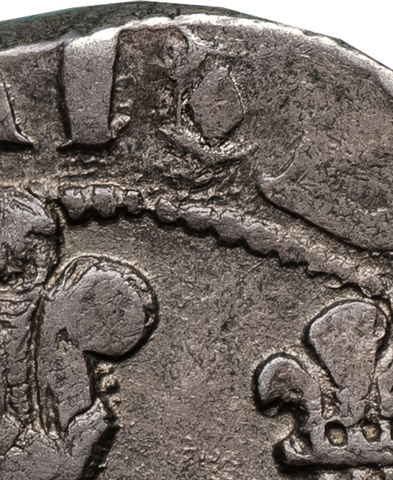 1644 Charles I Oxford Mint Halfcrown - Bull 613E - ex Studio Coins