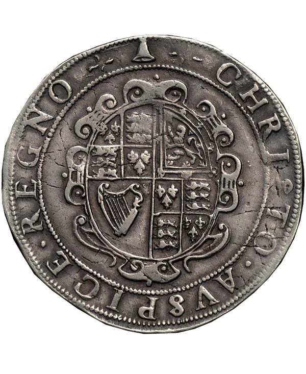 1634-5 Charles I Tower Mint mm Bell over Portcullis Crown