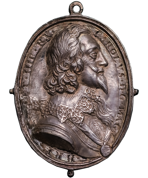 1642 - 1649 Charles I royalist Badge - Type F, Very Rare