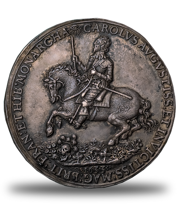 1633 Charles I Return to London Medal by Nicholas Briot