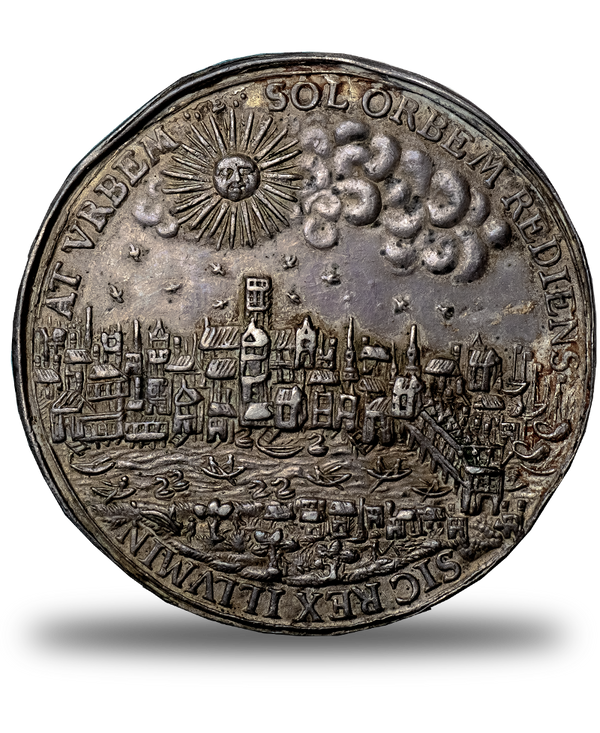 1633 Charles I Return to London Medal by Nicholas Briot