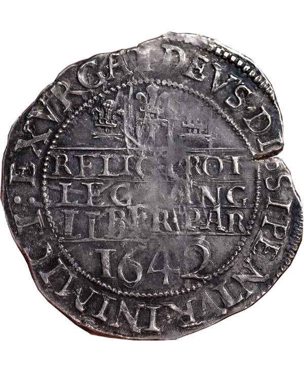 1642 Charles I Oxford Shilling - NEW EXTREMELY RARE UNPUBLISHED VARIETY