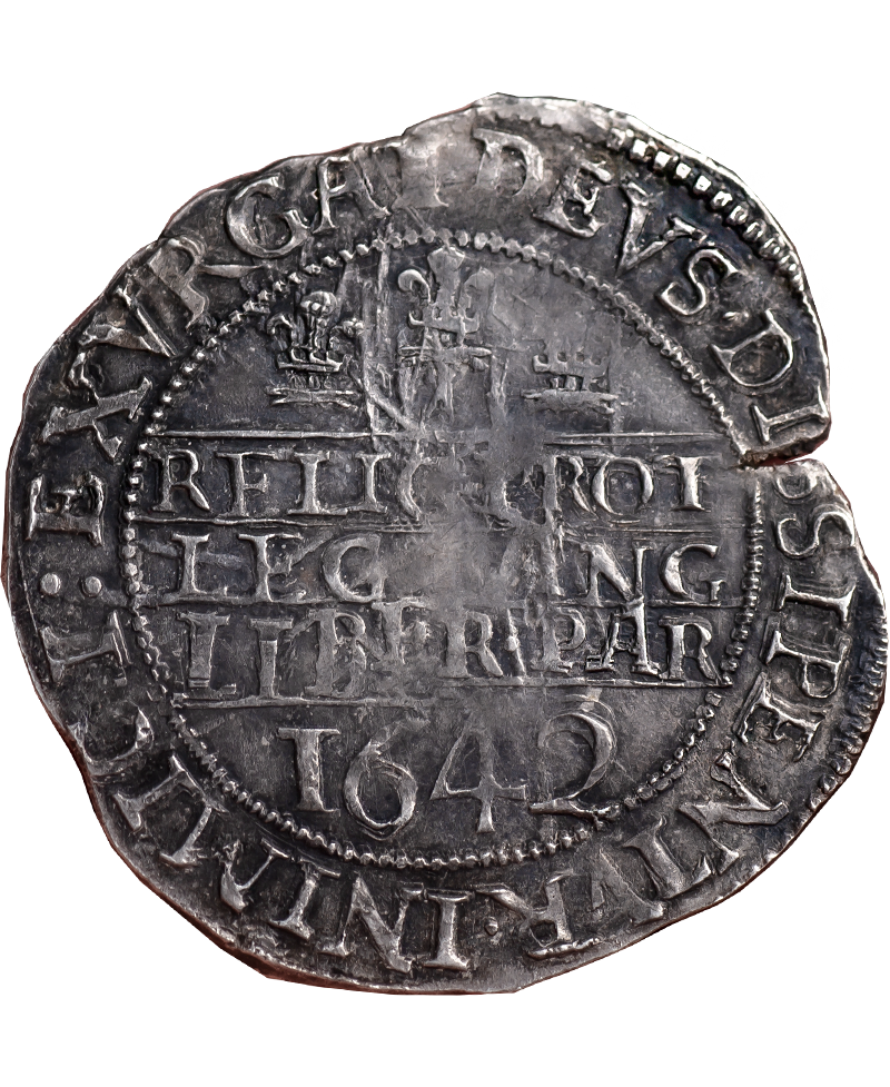 1642 Charles I Oxford Shilling - NEW EXTREMELY RARE UNPUBLISHED VARIETY