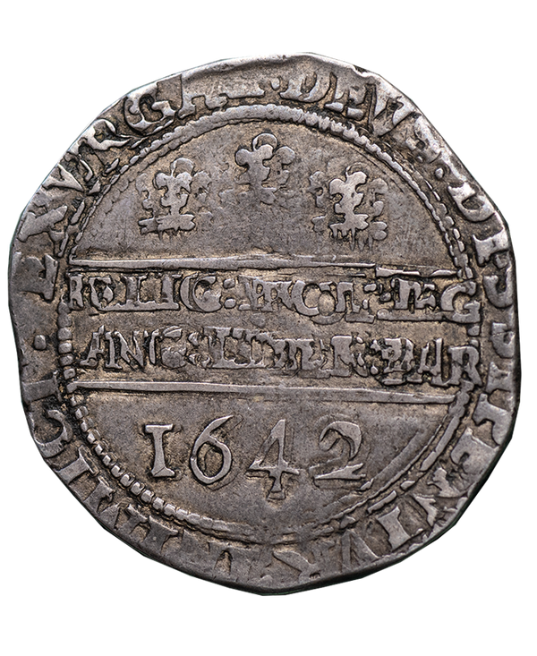 1642 Charles I Oxford Mint Halfcrown