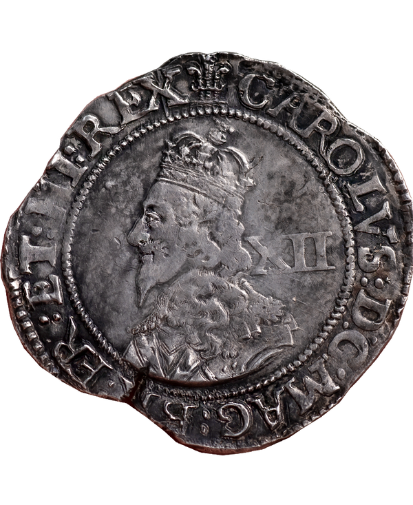 1642 Charles I Oxford Shilling - NEW EXTREMELY RARE UNPUBLISHED VARIETY