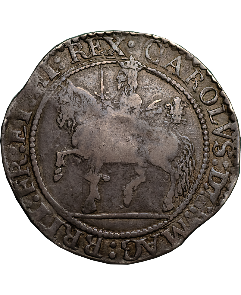 1643 Charles I Oxford Mint Halfcrown - Bull 603I - superb pedigree