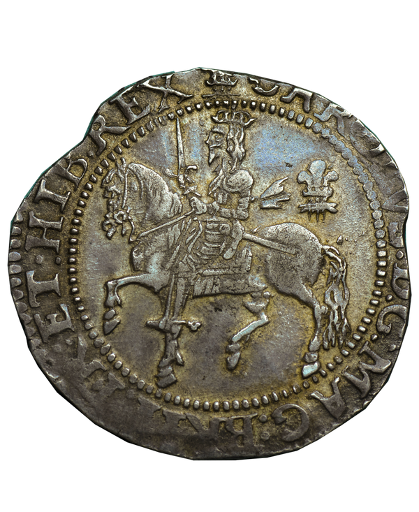 1643 Charles I Oxford Mint Halfcrown
