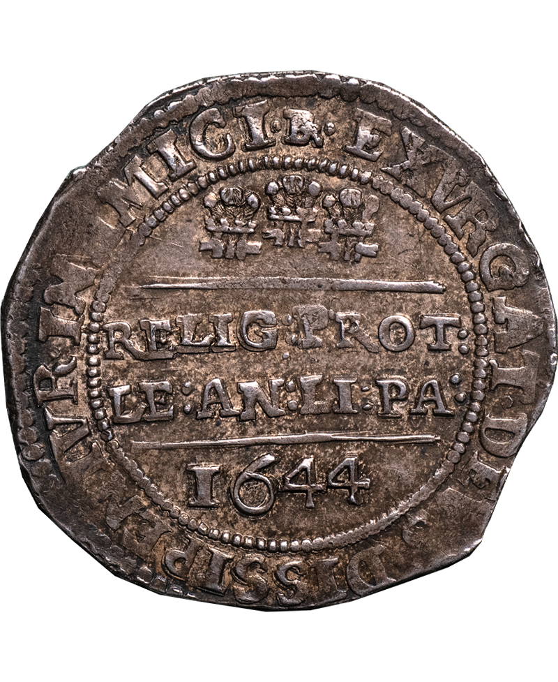 1644 Charles I Bristol Mint Halfcrown - Ex Lingford Collection