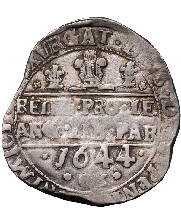 1644 Charles I Oxford Mint Halfcrown - Bull 607I - "Just 2 in private hands"