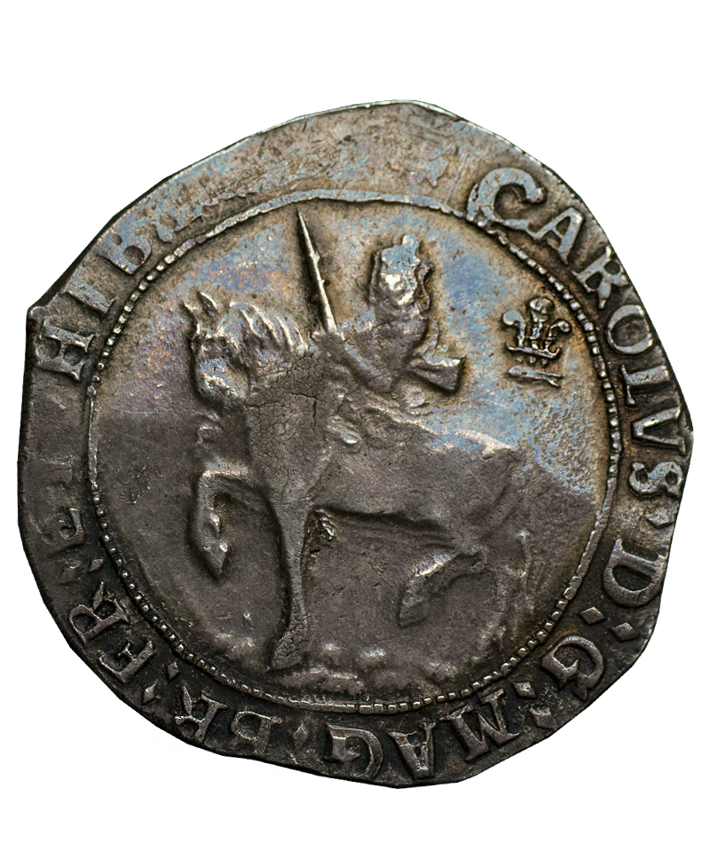 1644 Charles I Oxford Mint Halfcrown