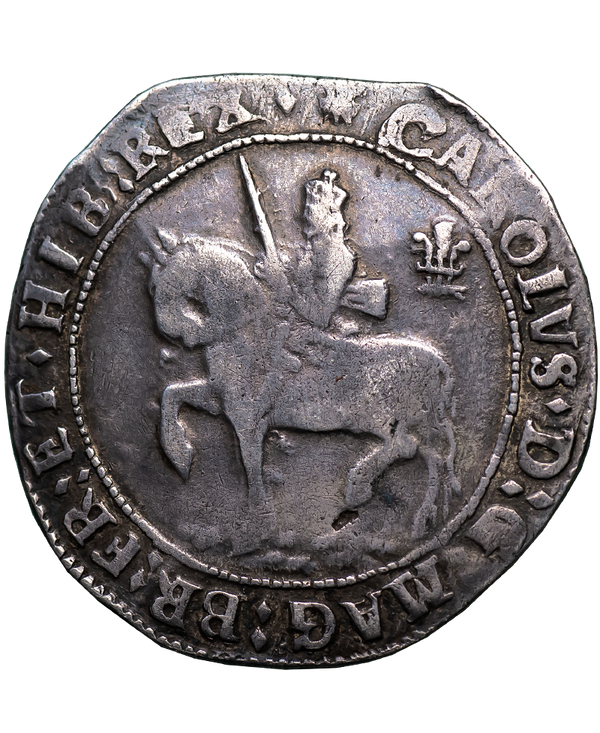 1644 Oxford Mint Halfcrown - Bull 613F - The only example in private hands