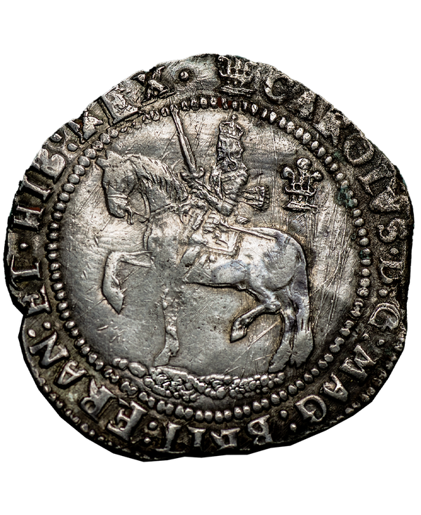 1646 Charles I Oxford Mint Halfcrown - Bull 628A