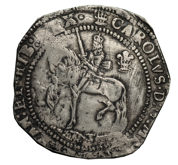 1646 Charles I Oxford Mint Halfcrown - Bull 628C
