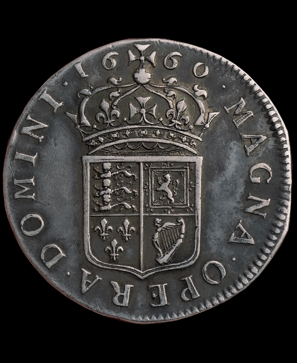 1660 Charles II Pattern Broad or Restoration of the Monarchy Medal