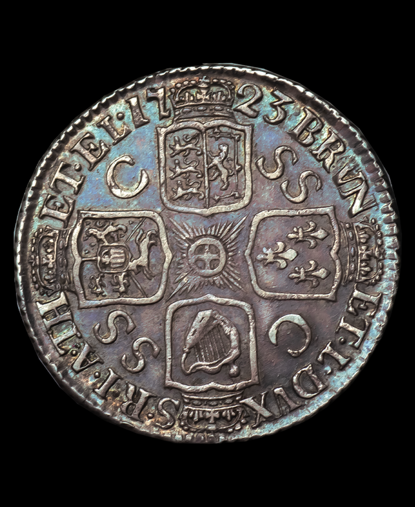 1723 George I South Sea Company Shilling
