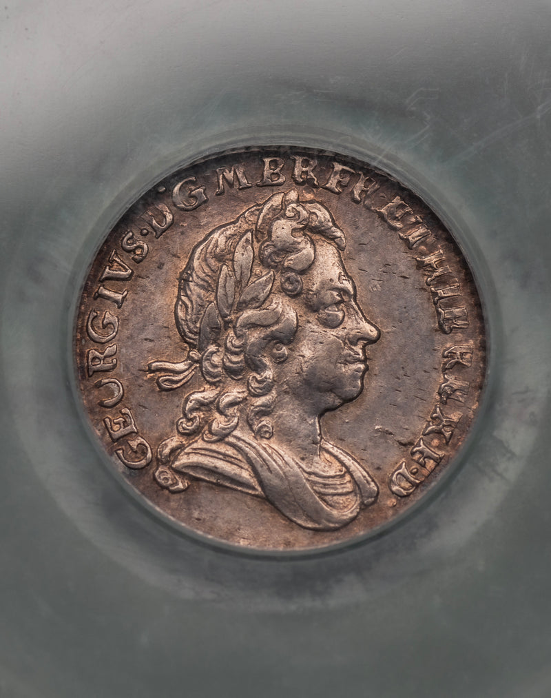 1723 George I SSC Sixpence