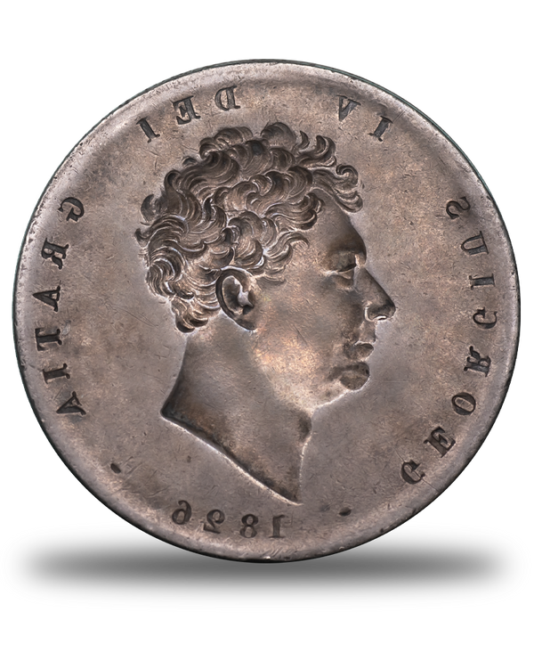 1826 George IV Halfcrown - BROCKAGE ERROR