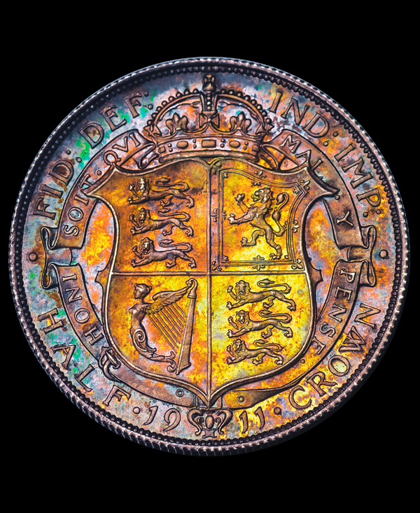 1911 George V Proof Halfcrown