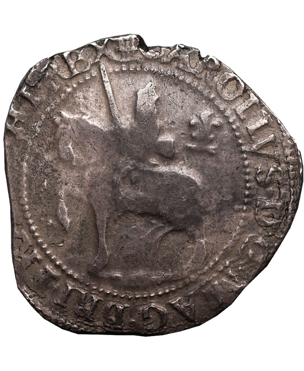 1643 Charles I Oxford Mint Halfcrown - Bull 604E