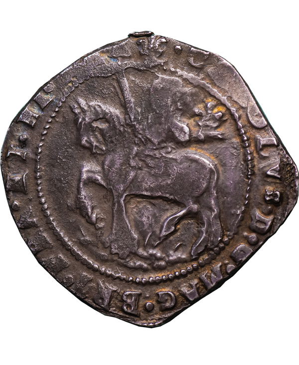 1646 Charles I Oxford Mint Halfcrown - Bull 626F