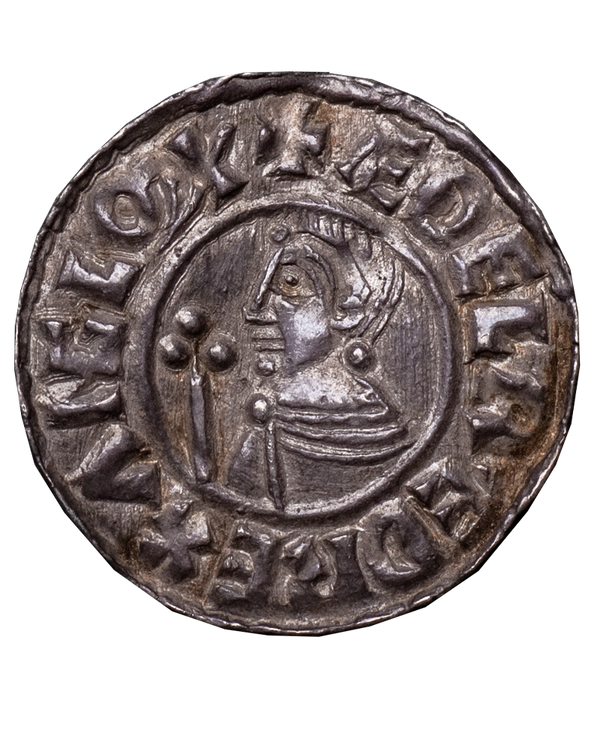 978 - 1016 Aethelred II Crux Penny