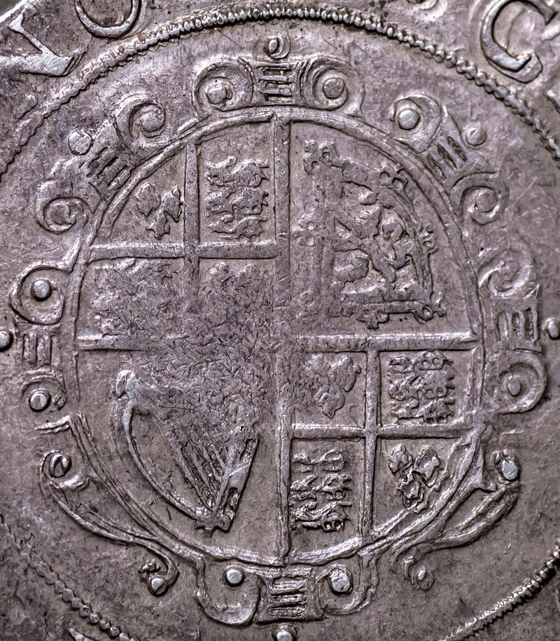 1638 - 9 Charles I Tower Mint Mm Anchor Halfcrown - Unique Error