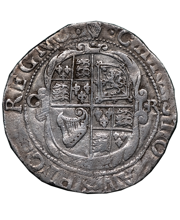 1632-33 Charles I Tower Mint mm Harp Shilling - Legend Error !!