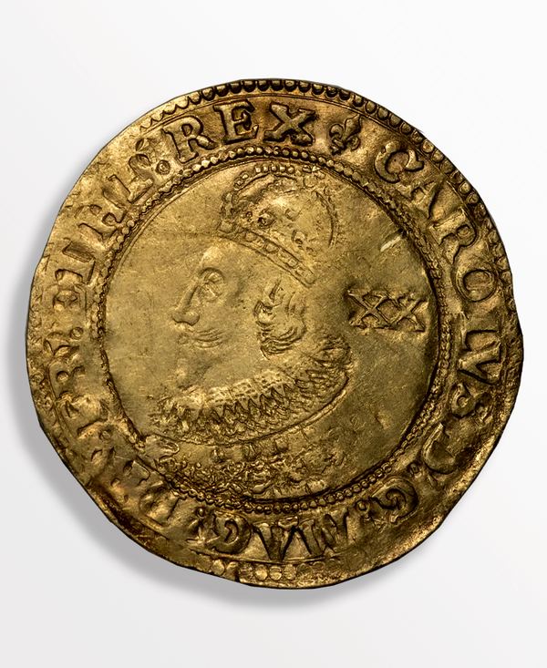 1625 CHARLES I TOWER MINT MM LIS UNITE - ELLERBY HOARD