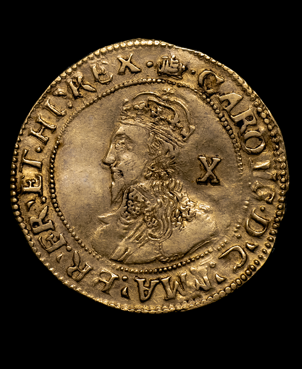 1636-1638 Charles I mm Tun over Crown Double Crown - Ex J G Brooker Collection 166