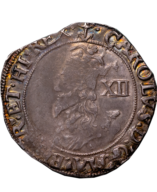 1638 - 39 Charles I tower Mint mm Anchor Shilling