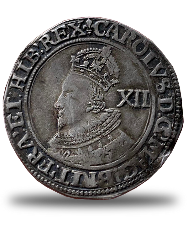 1625 Charles I Tower Mint mm Lis Shilling (S 2776)