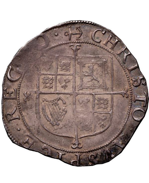 1638 - 39 Charles I tower Mint mm Anchor Shilling