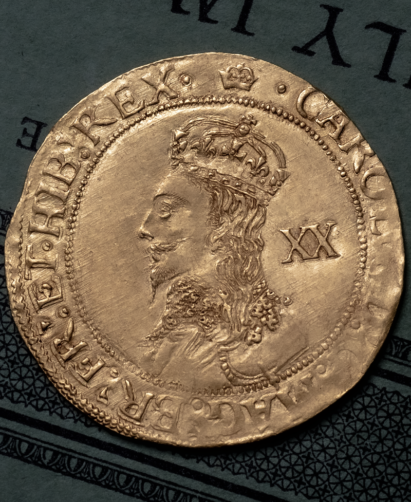 1635-6 Charles I Tower Mint mm Crown Unite