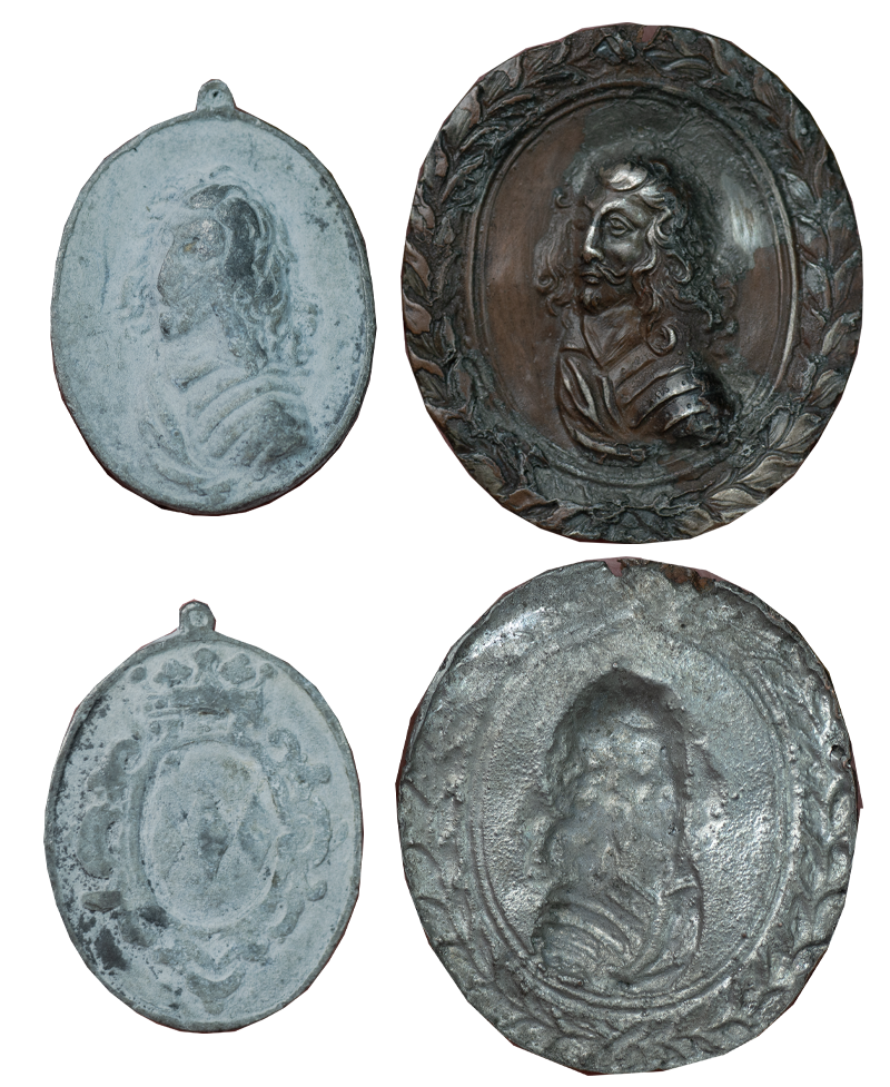 1643 Edward Montagu, Earl of Manchester English Civil War Badge Oval Badge MI I, 309/137