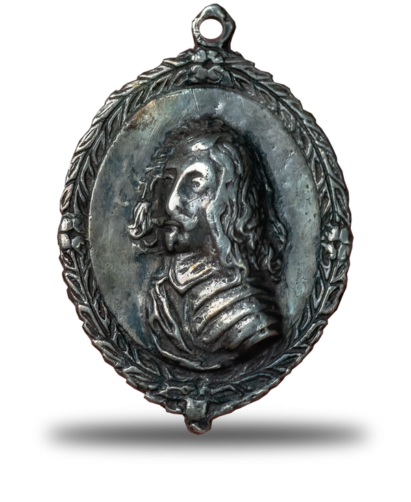 1643 Edward Montagu, Earl of Manchester English Civil War Badge Oval Badge MI I, 309/137