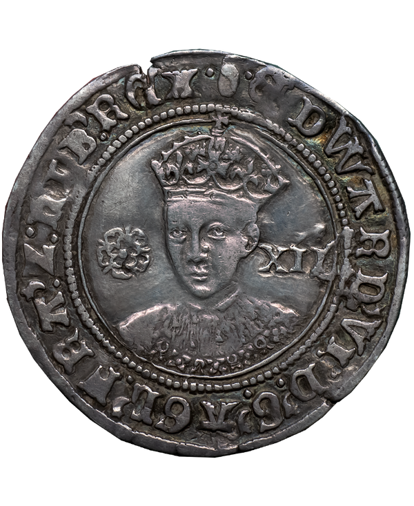 1551 Edward VI mm Tun Shilling
