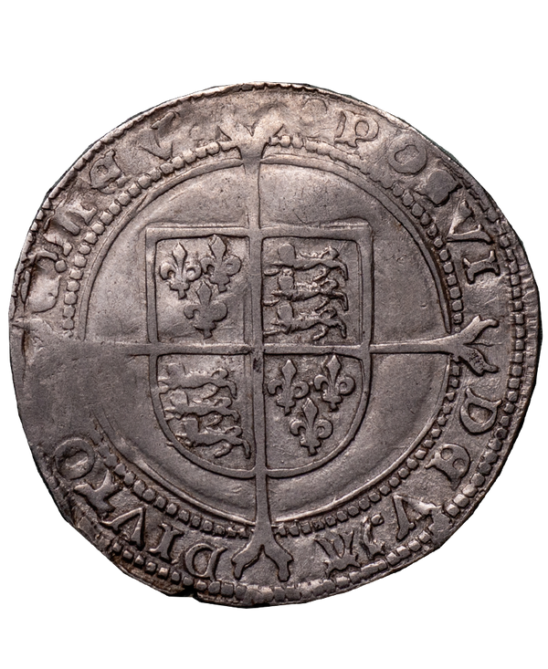 (1547 - 1553) Edward VI mm Tun Sixpence