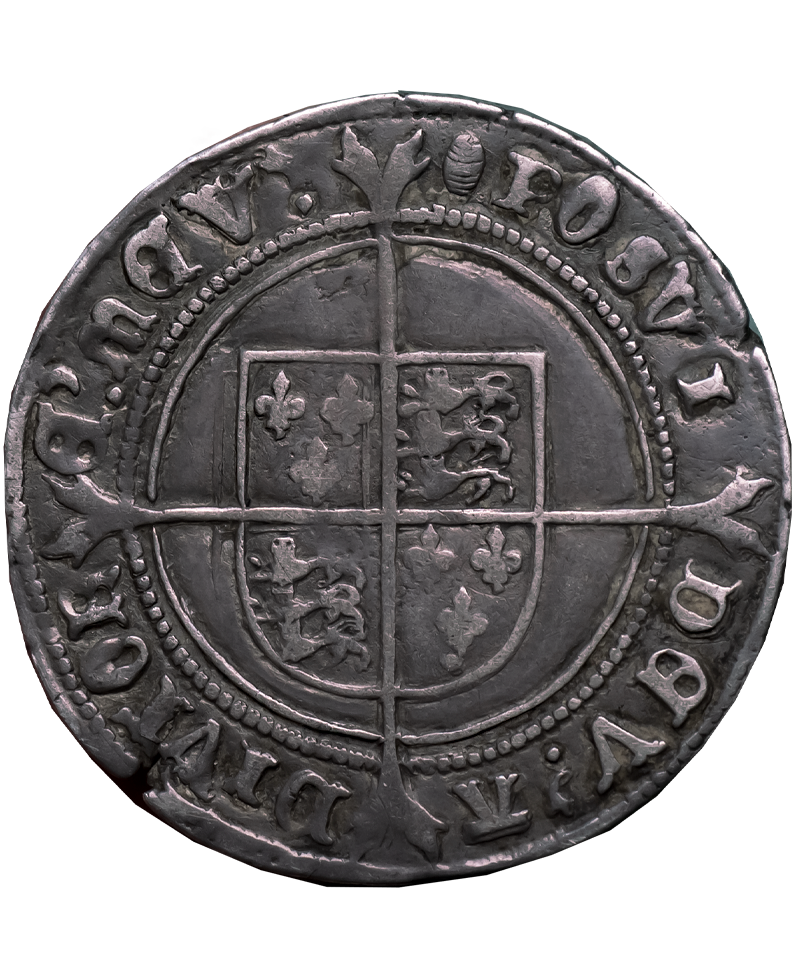 1551 Edward VI mm Tun Shilling