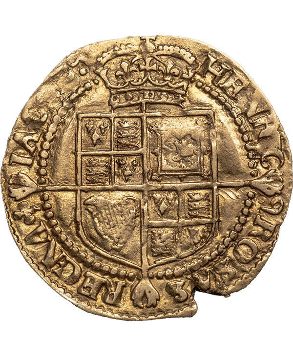 1624 James I mm Trefoil Half Laurel