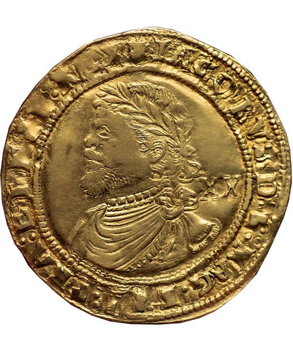 1621-23 James I mm Thistle Laurel (S.2638A)
