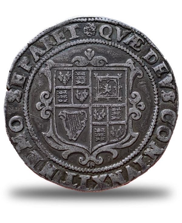 1620-21 James I mm. seeded rose/small rose HALFCROWN - 1 of 4 known - EXTREMELY RARE
