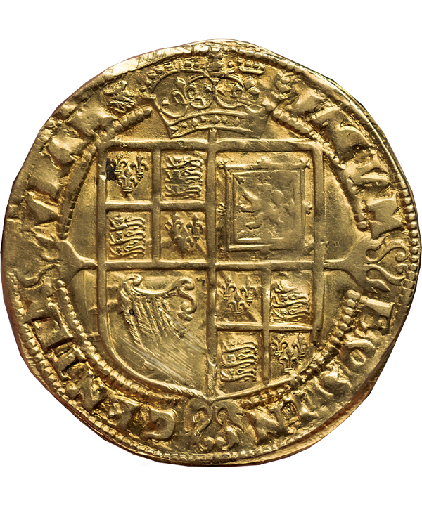 1621-23 James I mm Thistle Laurel (S.2638A)