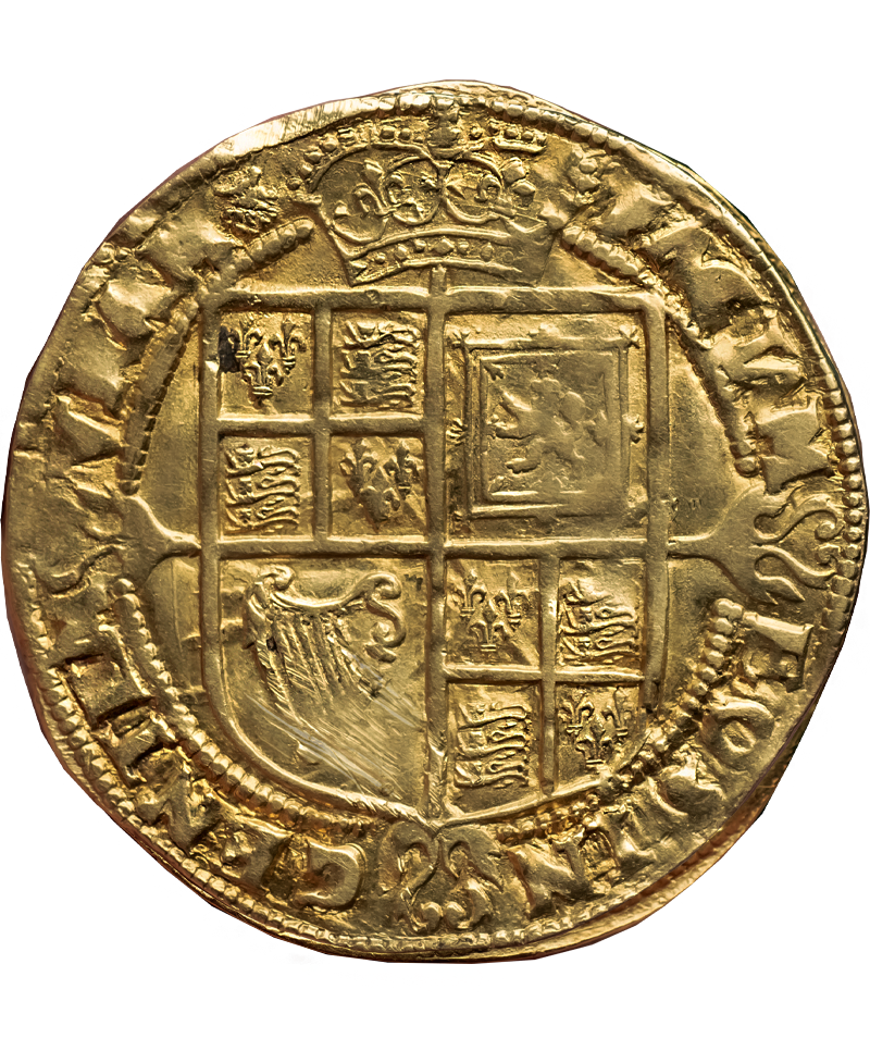 1621-23 James I mm Thistle Laurel (S.2638A)