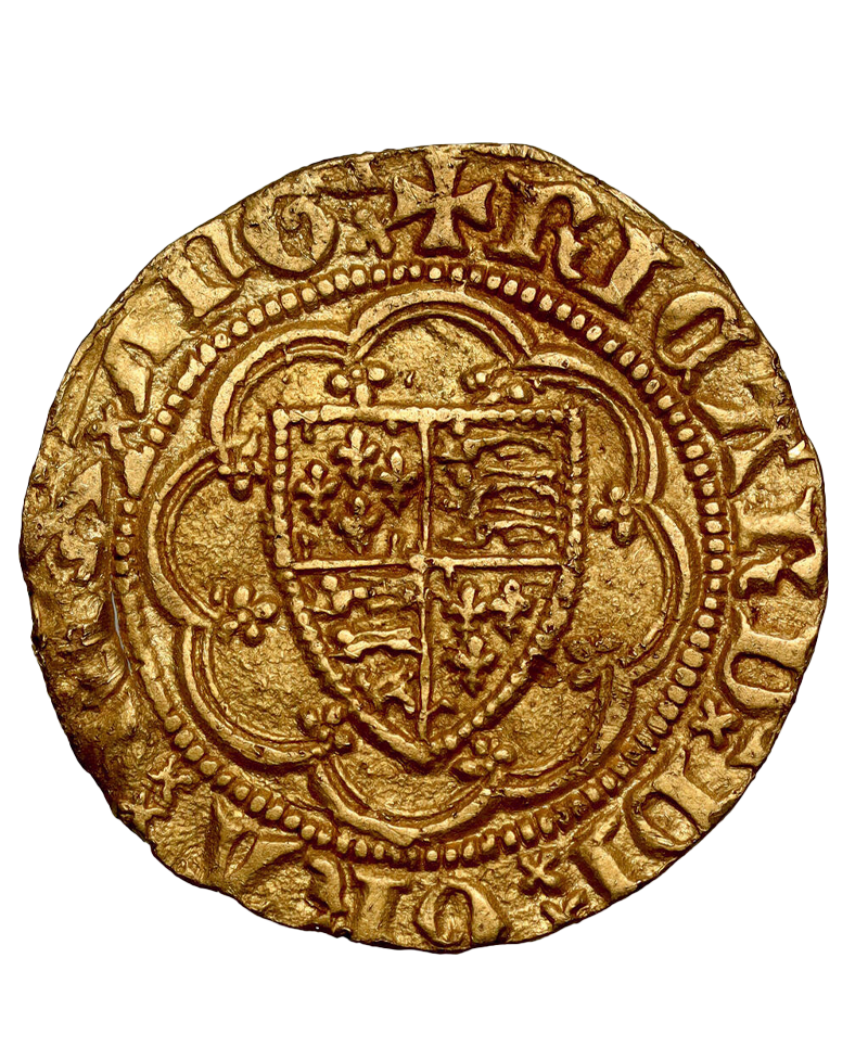 1377 - 99 Richard II Quarter Noble (S.1673)